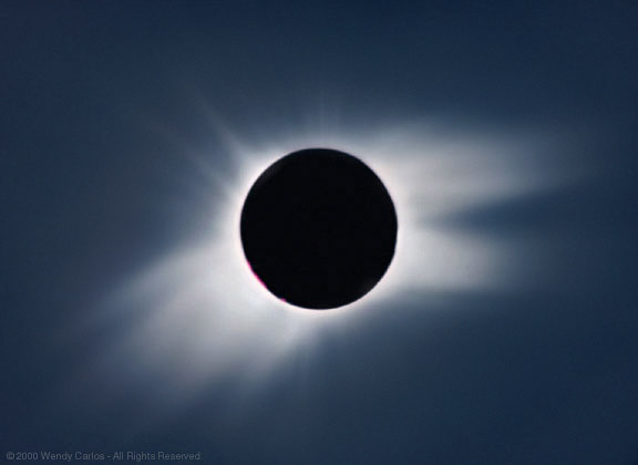 Helmet Streamers  Total Solar Eclipse 2017